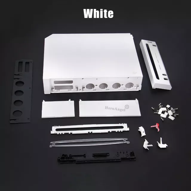 Full Shell Case for Wii Console Complete Housing for Wii Gamepad Replacement Parts for WII Game Joystick