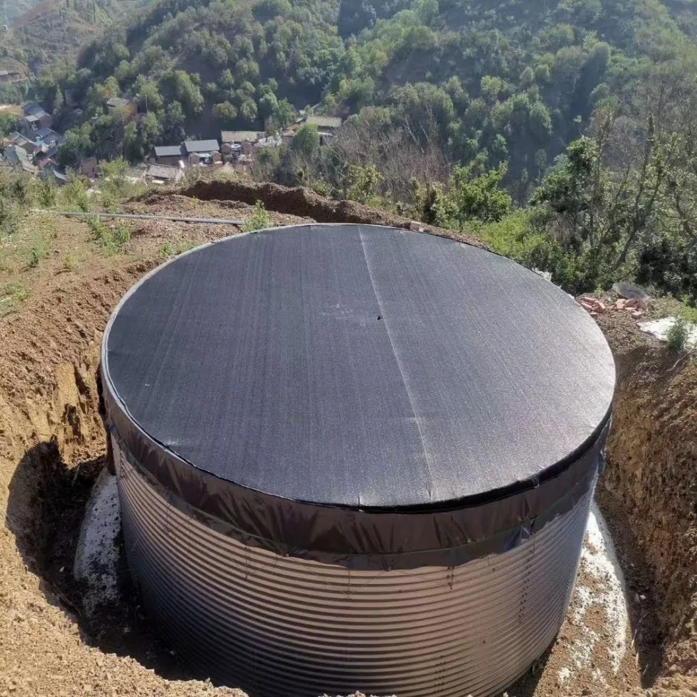 50000L Modular Water tank Storage Galvanized Corrugated Steel Sheet Water tank Silo for Farm Water Treatment Irrigation