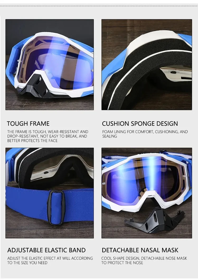 Wholesale Sport Gafas For Motorcycle Dirt Bike Goggle Roll Off ...