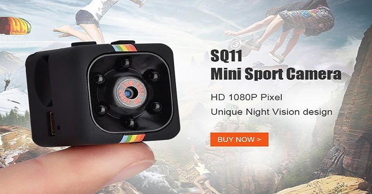 Action Camera Mini Camera Sq11 Hd 1080p Harga Terbaik Warna Hitam