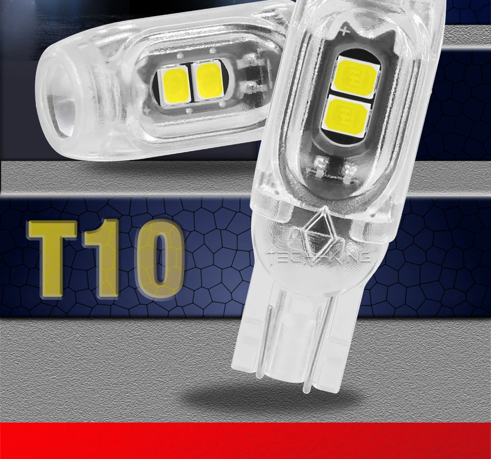 Car Led Lamp High Brightness Width Light Bulb 194 W5W Canbus 5Smd 3030 T10 Lens 12V Light Bulb