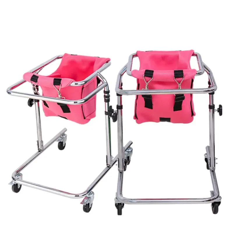 Adjustable Height Walker for Children with Cerebral Palsy Frame Disabled Assistive Equipment