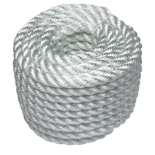 3-Strand Nylon Rope 4mm-56mm Custom Length for Fishing and Marine 4