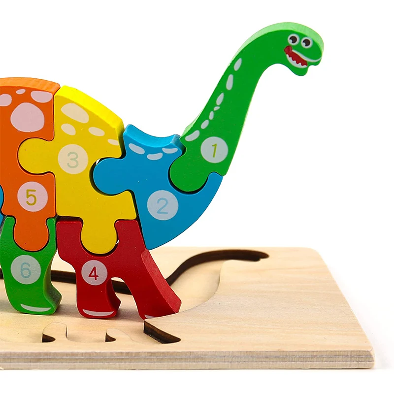 Puzzles En Bois Montessori Pour Enfants Jouets Montessori, 46% OFF