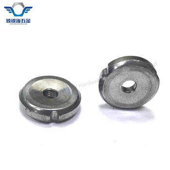 M6M8 Three-Groove Inner Sleeve Dental Tube Display Rack Hardware Inner Plug Welded Round Nut Dental Tube Storage System