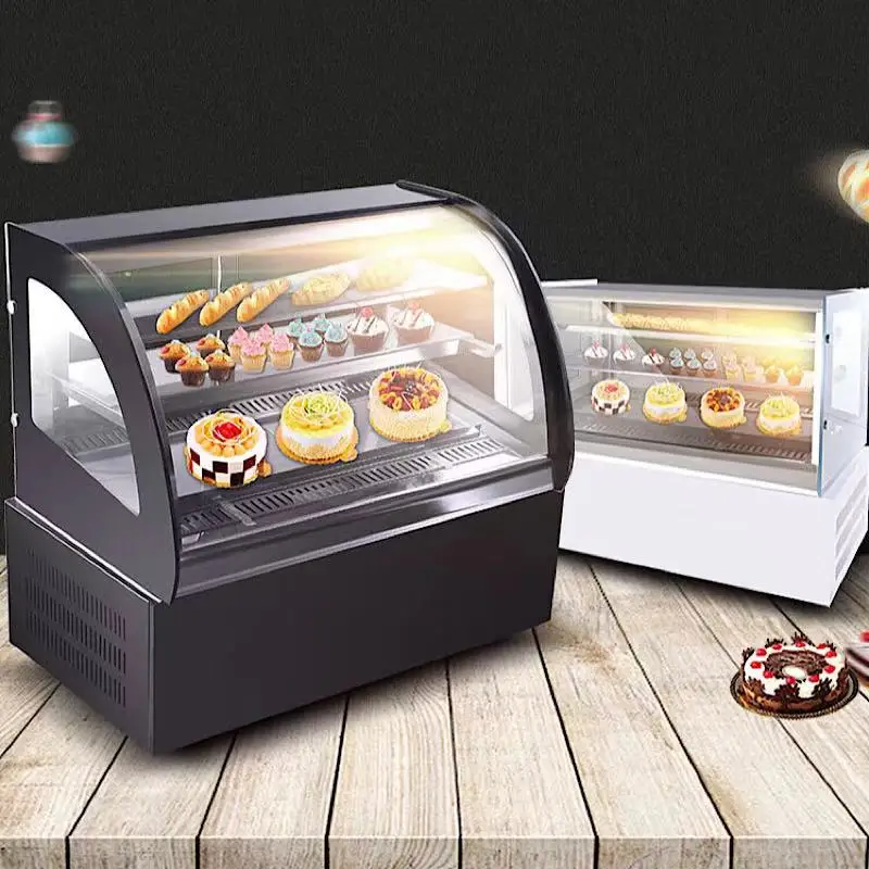 Cake Refrigerator Small Mobile Cake Display Showcase Cake Display