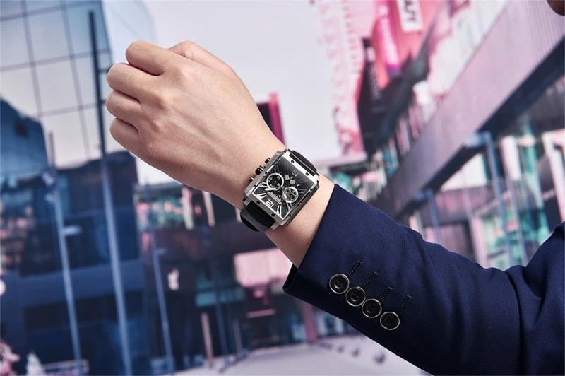 PAGANI DESIGN – nouvelles montres pour hommes, montre-bracelet carré Sport de plongée, étanche à 100M, montres à Quartz multifonctions
