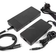 WD19TB Thunderbolt Docking Station For DELL With 180W AC Power Adapter - Black docking station power adapter