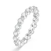 Moissanite+GRA Certificate-White Gold