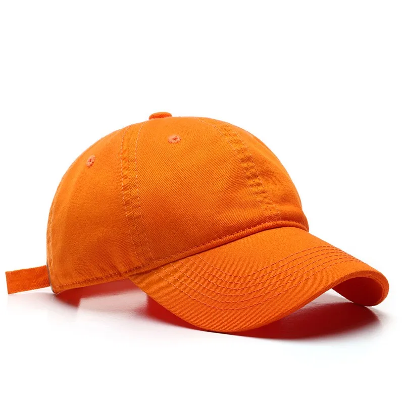 Unisex Adjustable Cotton Customized 6 Panel Plain Dad Cap Hats with ...