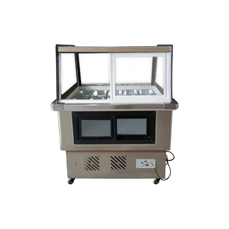 Display Fridge Salad bar Salad Display Freezer Refrigerated Salad Display