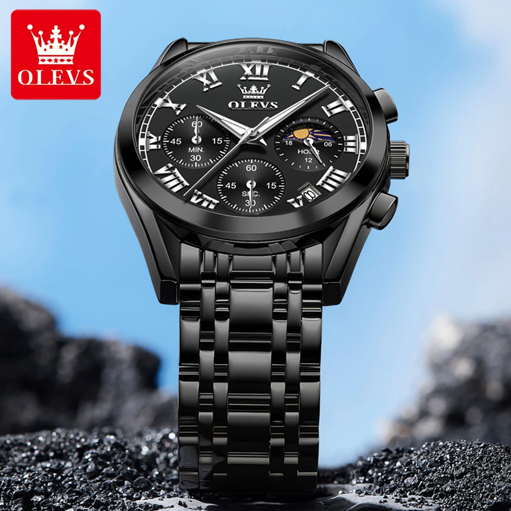 OLEVS 2871 Luxury Men's Luminous Quartz Watch