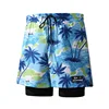 Blue coconut tree