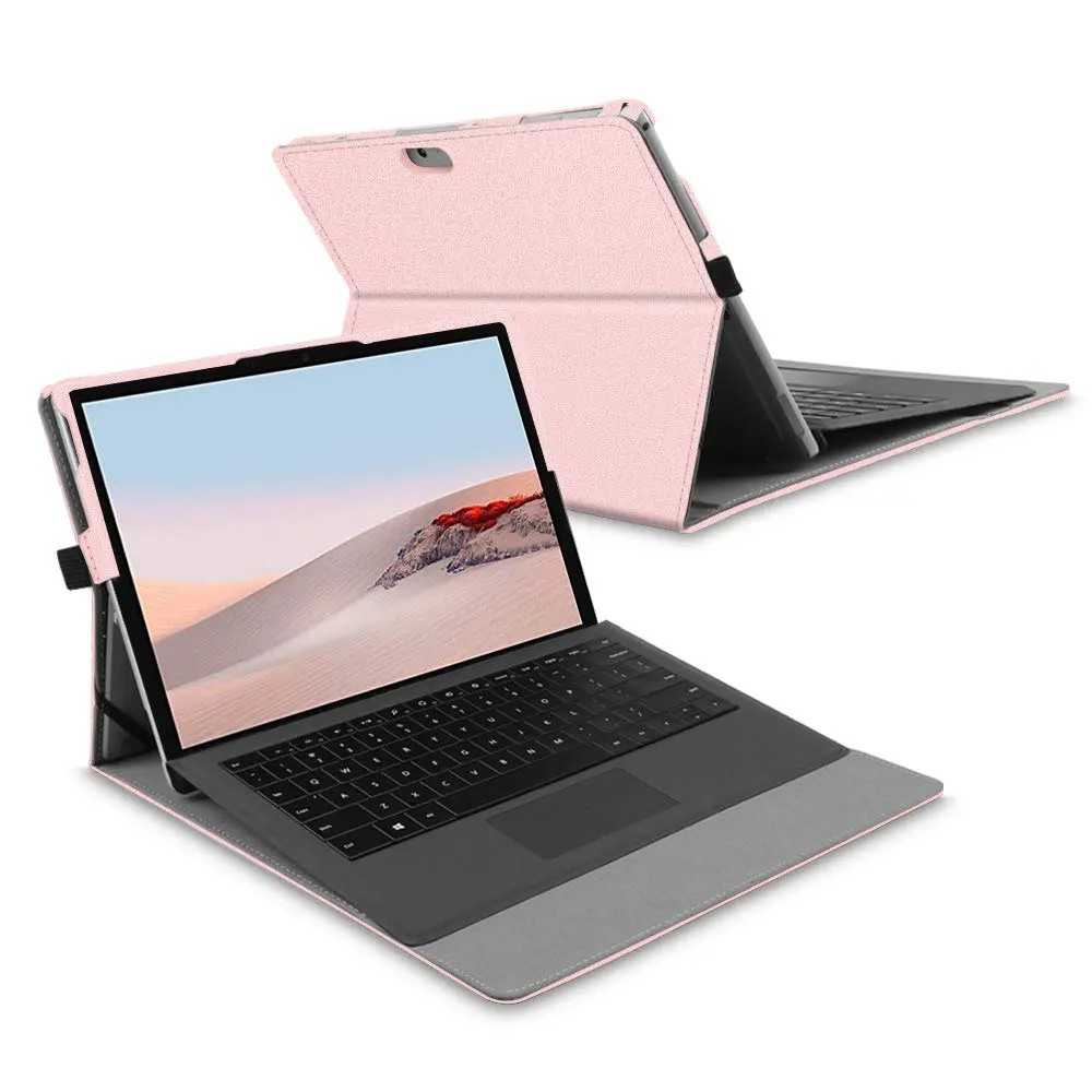 Multiple Colors Luxury Skin Friendly Case OEM Anti Fall Clothing Tablet Cover For Microsoft Surface Pro Go Tablet cover case details