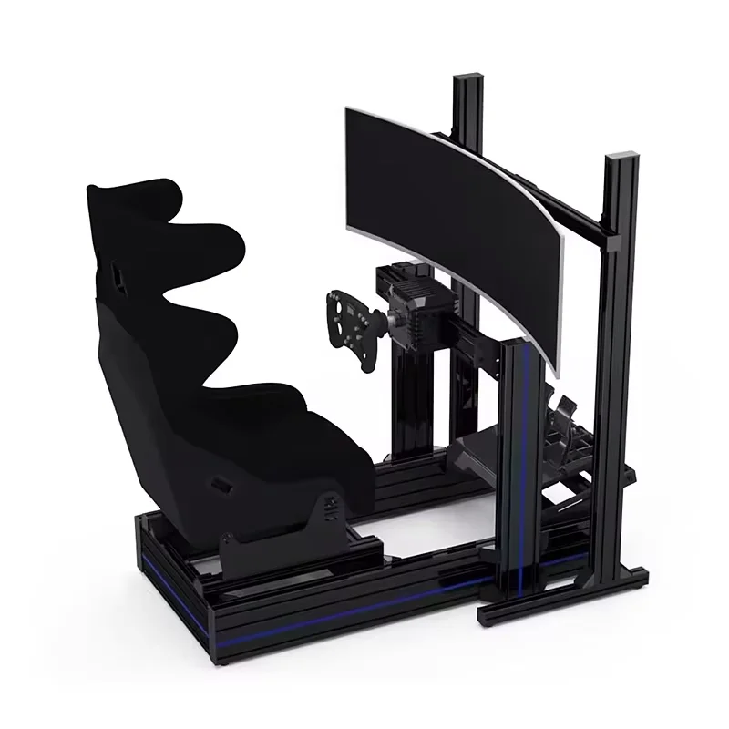 Professional-grade Sim Racing Cockpit Stand 4080 Aluminum
