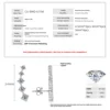 Moissanite+GRA Certificate-White Gold