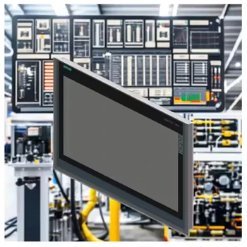 Siemens SIMATIC HMI TP2200 Comfort Panel New Original 22\" Widescreen TFT Display 6AV2124-0XC02-0AX1 Touch Operation Industrial