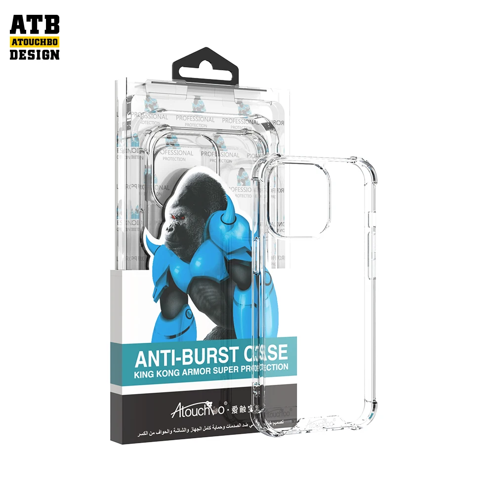 Luxury Wireless Charging Phone Case Silicone Clear