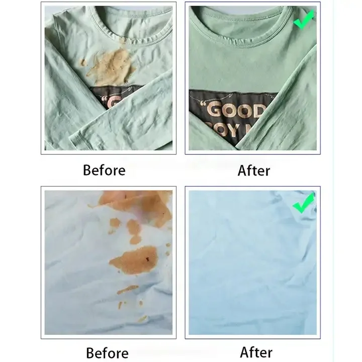 Factory Price High Quality 1180g Color Bleaching Powder Bath Bombs Fizzer Laundry Detergent Washing Powder