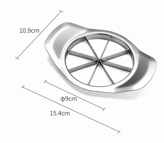 Многофункциональный нож для резки фруктов разделитель 3 вида стилей нержавеющей стали слайсер яблок