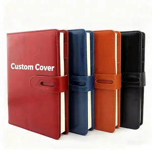 Source 182 Series A3 Hardcover Business Notebook Creative Diary Journal Customizable Leather Cover Factory Wholesale Logo