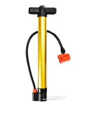 Whizz Accessory Mini Bicycle Pumps High Quality Portable Cycle Pump with Presta Valve Steel Floor Hand Pump for Bike Tires