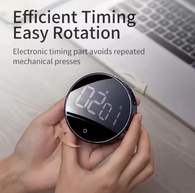 Kitchen Timer Digital Timer Cooking Shower Study Stopwatch LED Counter Alarm Remind Manual Electronic Countdown