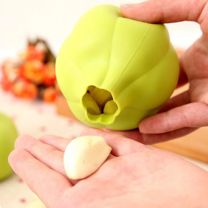 New 2025 Garlic Peeler Soft Garlic Press Kitchen Accessories Home Peeled Practical Silic