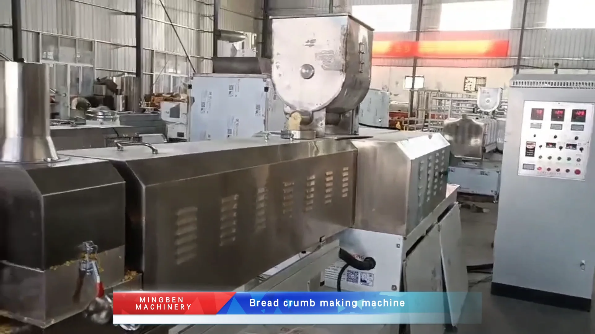 Factory Price Bread Crumb Extruder Equipment Breadcrumbs Making Machines Planting Production
