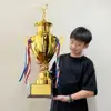 Volleyball Trophy Medal