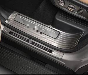 For BYD Equation Leopard 8 Body Kit Special Stainless Steel Welcome Step for Threshold protection Strip