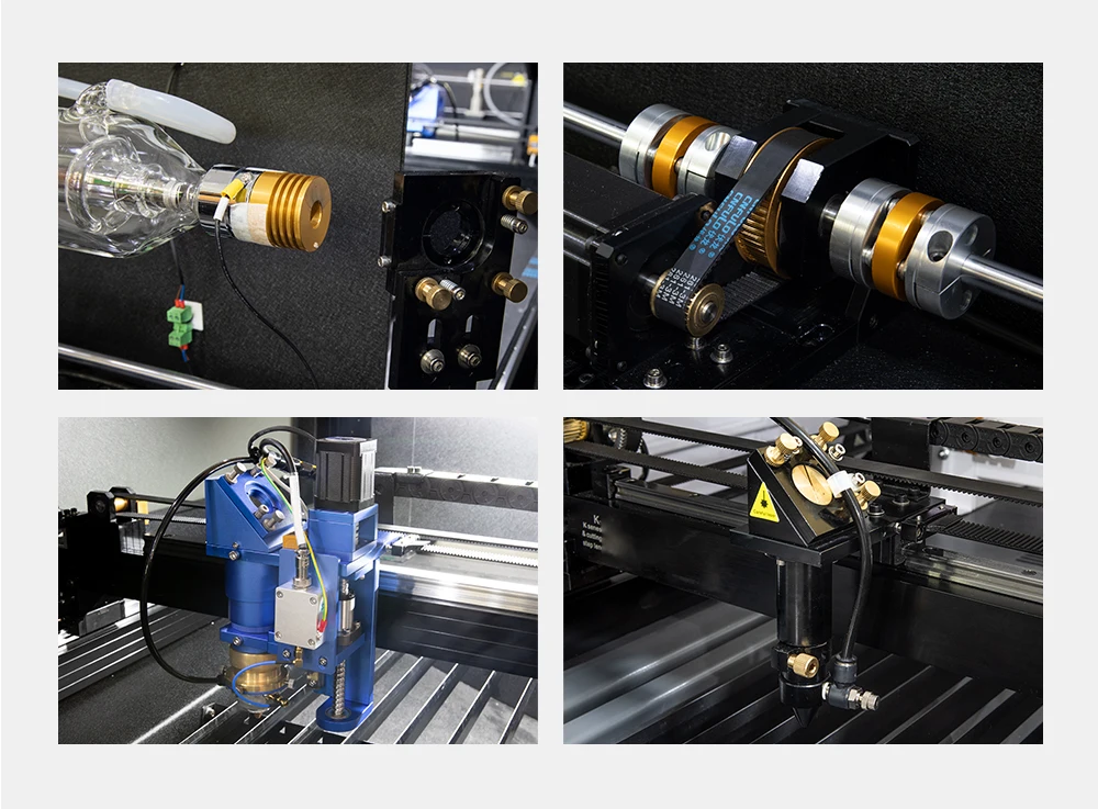 Máy Cắt Laser Hỗn Hợp 1300*2500 Diện Tích Cắt CO2 Nhôm Dao 100Mm Đường Kính Quay Cho Kim Loại Và Mfd 130-150W