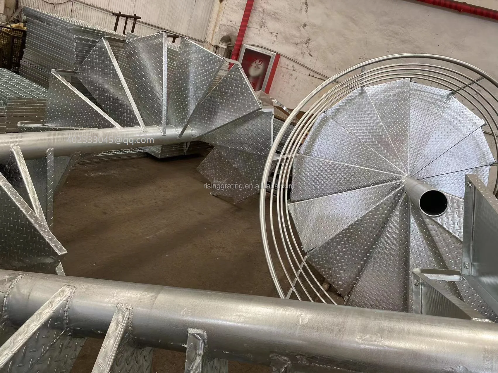 Outdoor Steel Stair Spiral Staircase - Buy Spiral Stair,Outdoor ...