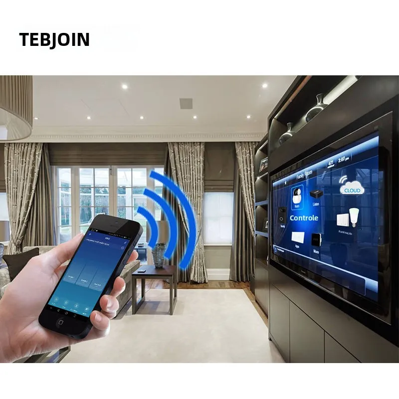 Sistema de Casa Inteligente Totalmente Automático Alexa Echo Google Home  Sistema de Automação Domótica Produtos para Casa Inteligente