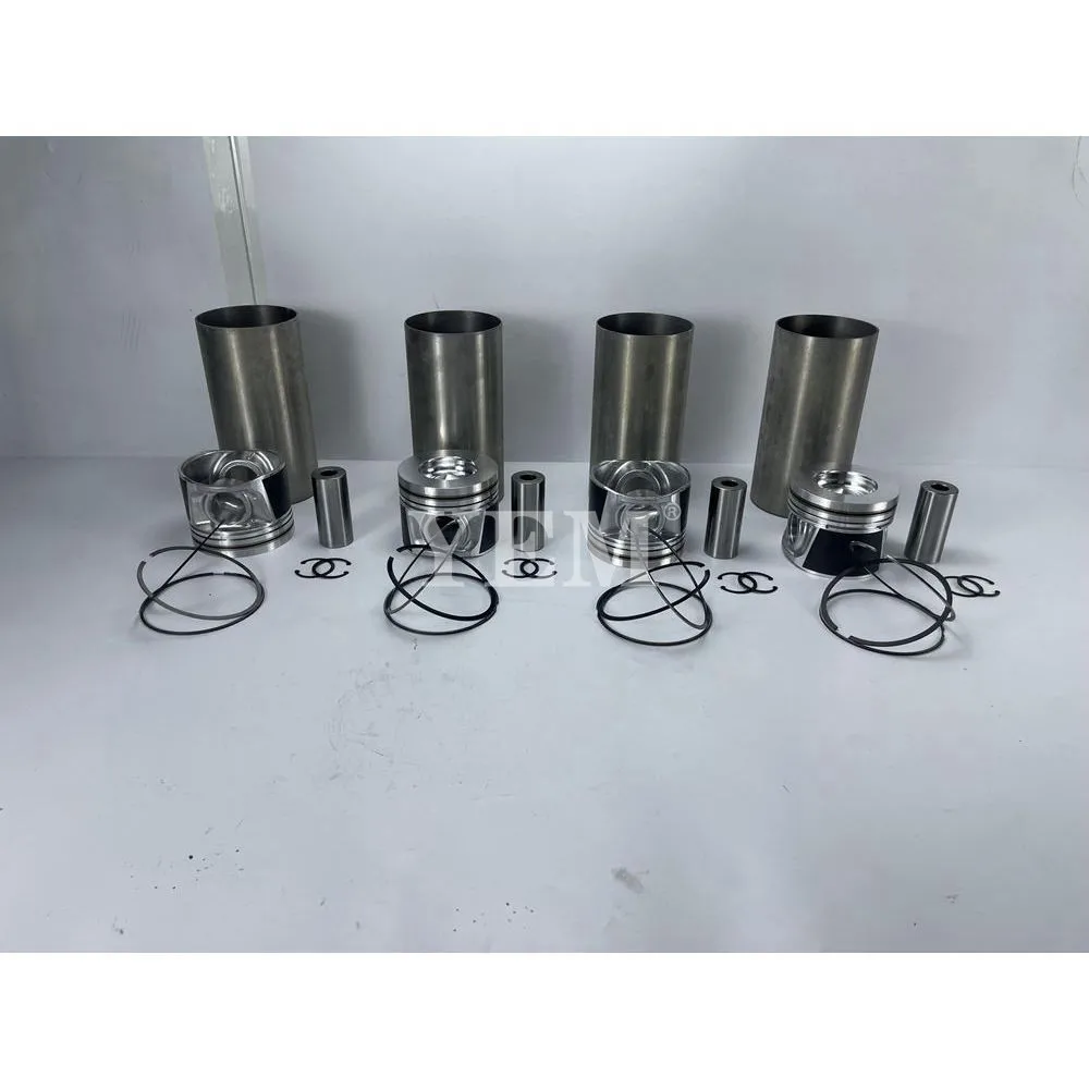 For Kubota V6108 Cylinder Liner Sleeve and Piston Kit High Quality Engine Parts 6