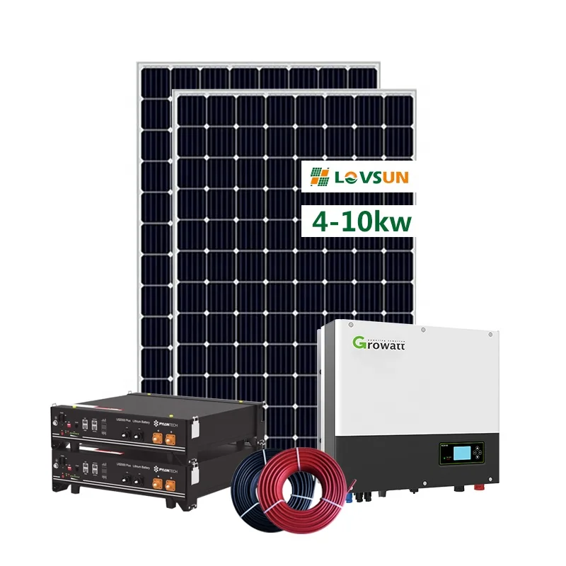 Lovsun 10kw Hybrid Solar System 10000W Off and On Grid Storage Solar Energy Home System