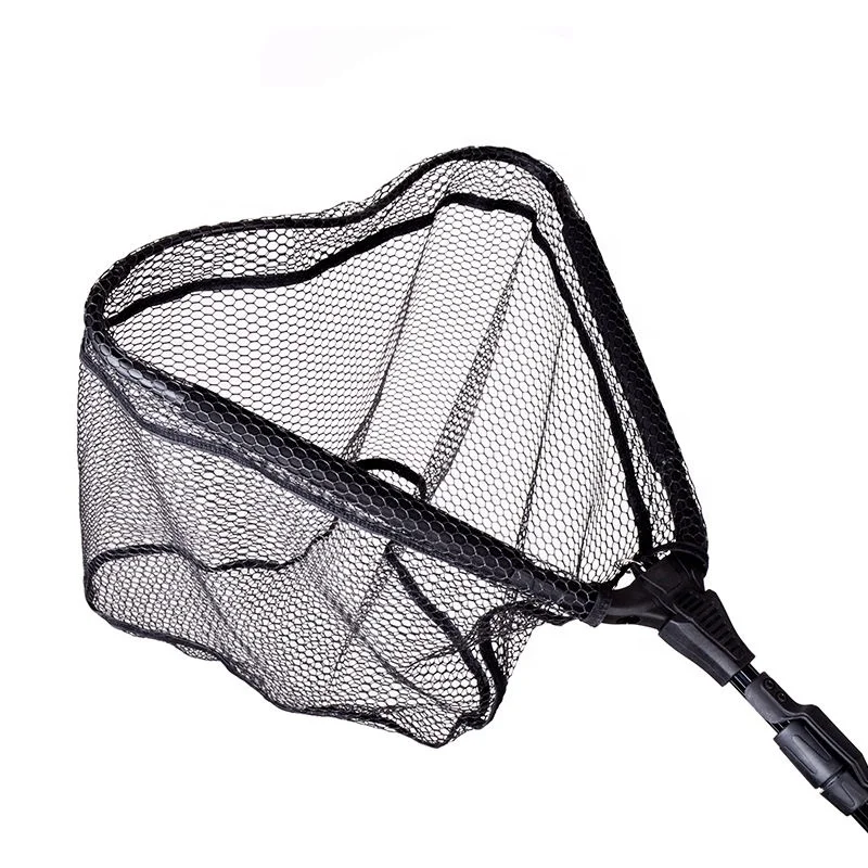 Palmer 100cm ultra Light Fly Folding Fishing Landing Net Portable  Telescopic Floating Aluminum Landing Fishing Net Wholesale