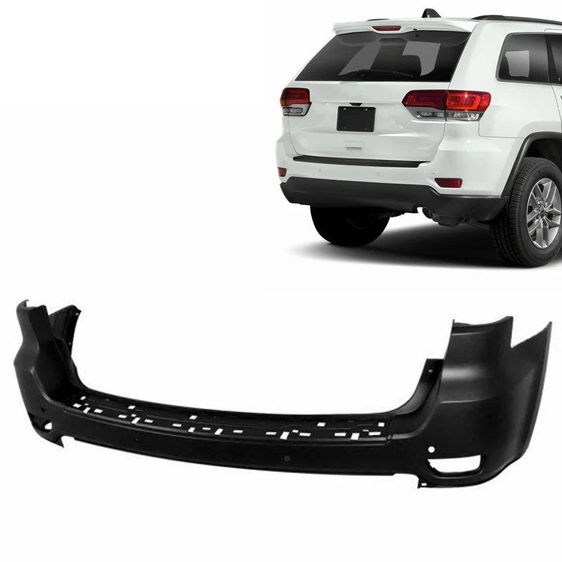 AUTO PARTS OEM car accessories replacement new Rear bumper cover with without holes for JEEP Grand Cherokee SRT8 2011-2020