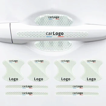 Car Door Handle Anti-scratch Anti-collision Strip Door Bowl Protective Glow-in-the-dark Anti-scratch Protective Sticker