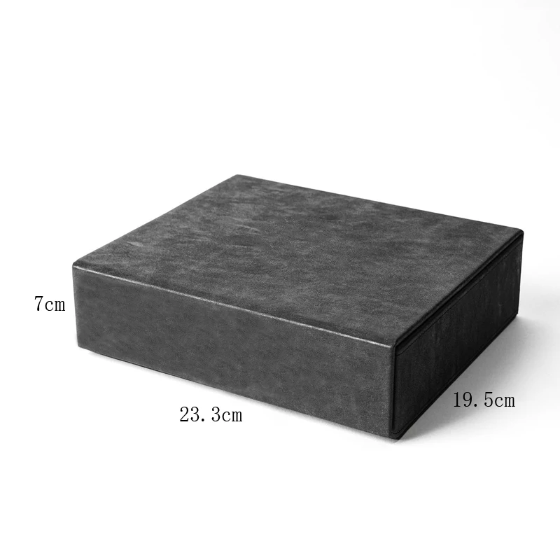 New Arrival 2 Slots RFID Blocking Box Car Key Signal Block Box Anti Theft Faraday Box with Pouch Bag
