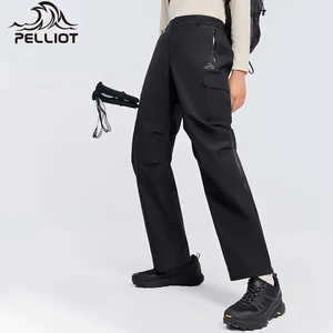 2026 PELLIOT Outdoor Hardshell 3L 10000mm Waterproof Pants Full Seam Taped Professional TORAYDELFY Windproof  Skiing Trousers