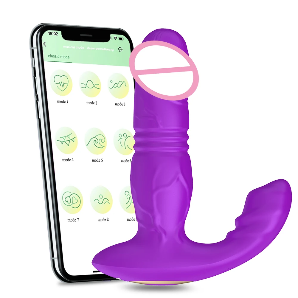 New Silicone Cell Phone App Controlled Clitoral Vibrator Wearable Panty Vibrator for Women