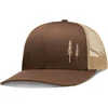 Brown Beige Hat