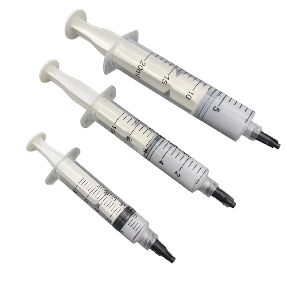 Low Resistance 15G B220 2.2W/m-K Silver Silicone Thermal Grease for Computer Processor