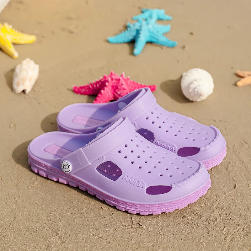 
Лидер продаж, женские пляжные сандалии, женская обувь для забивания 