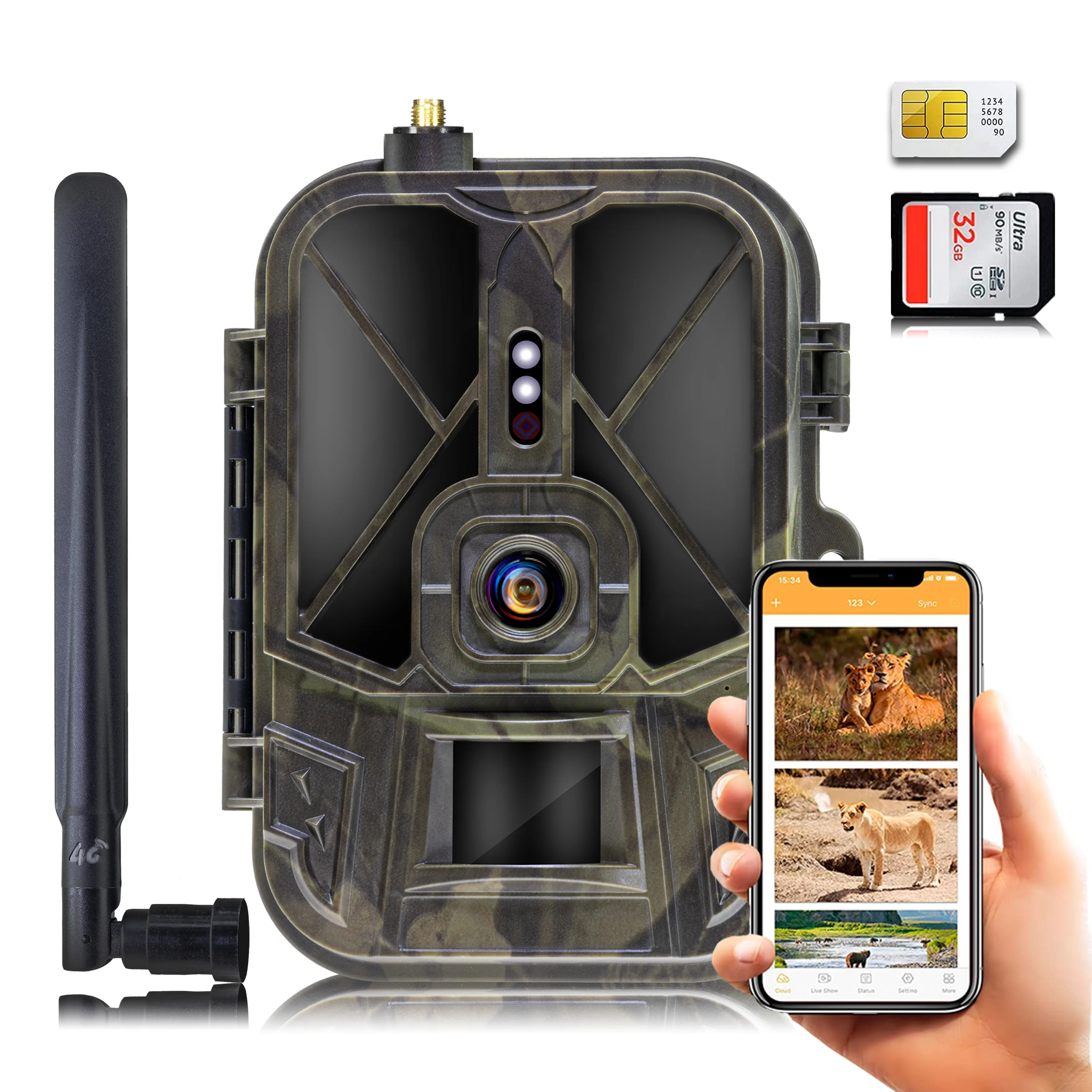 referentie fotografie Relatieve grootte 4g App Control 30mp 4k Hunting Trail Camera Hc-940pro-li With 10000ma  Lithium Battery Wireless Wildlife Cameras 0.3s Trigger - Buy Li-battery  Wide Angle Network Trail Camera,4k App Hunting Camera,4g Network Hunting  Camera
