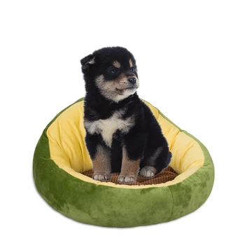 wholesale manufacturer fruit Style Funny Shape Winter Comfortable Delicious Durable Cozy Two-Way Use Pet Bed