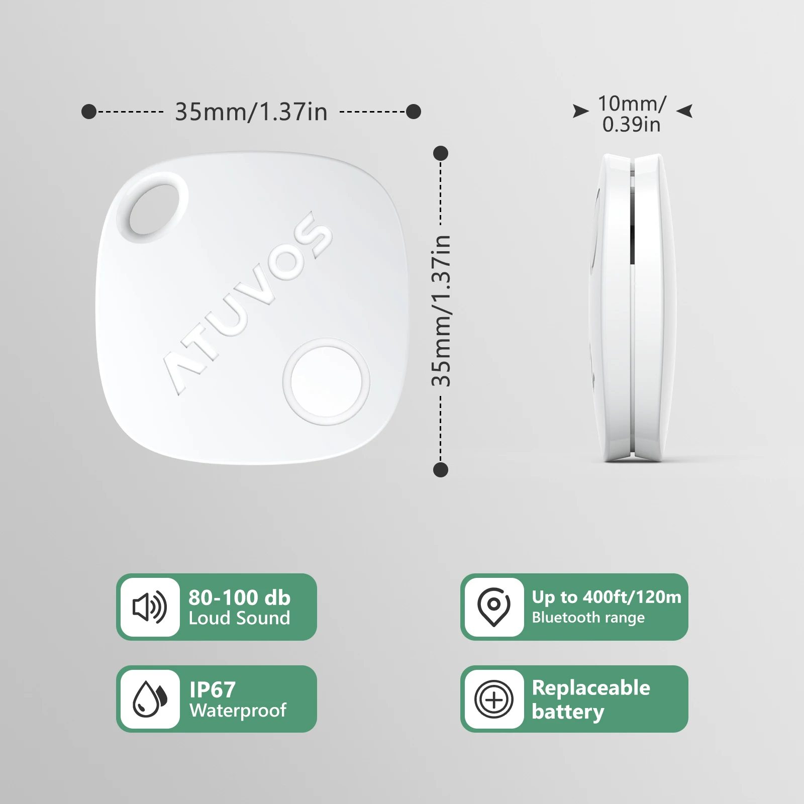 ISOOCO 2025 Smart Ring GPS Tracker IOS IP67 NFC Dog Child Wrist Anti-Lost App with Findmy Dropshipping