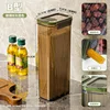 con cerradura 2L-gris transparente