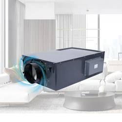 MAKE AIR High quality Custom Plastic Cover 500 volume Central Ceiling Air clean System plug in air purifier 2022
